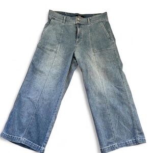 Hudson Jeans Light Blue Wide Leg Jeans Size 16